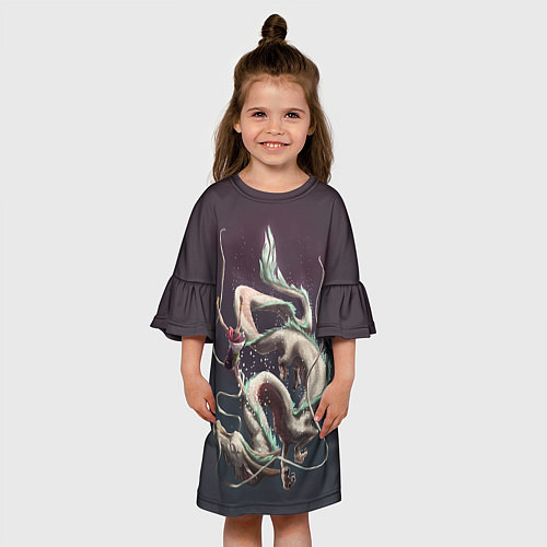 Детское платье Унесённые призраками / 3D-принт – фото 3