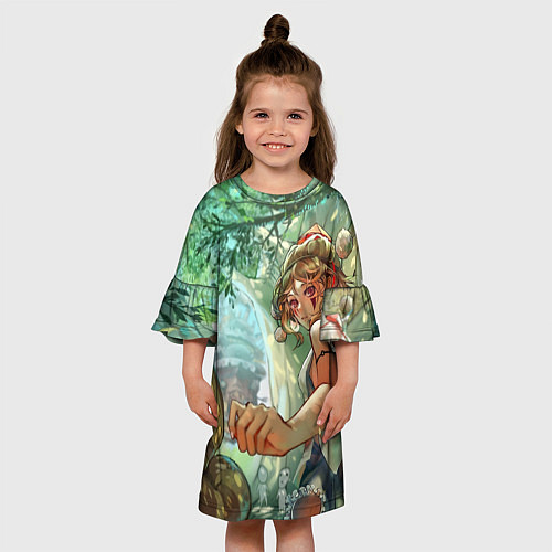 Детское платье Гибли / 3D-принт – фото 3