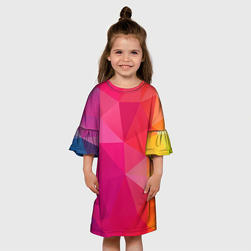 Детское платье ПОЛИСКЕЙП / 3D-принт – фото 3