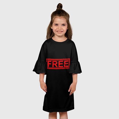 Детское платье FREE / 3D-принт – фото 3