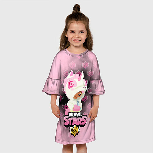 Детское платье Brawl stars Unicorn / 3D-принт – фото 3