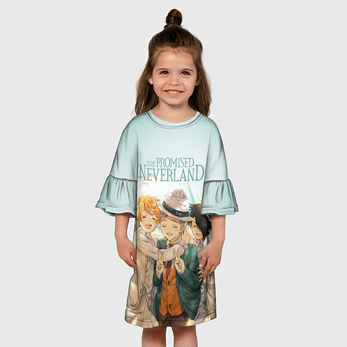 Детское платье The Promised Neverland / 3D-принт – фото 3