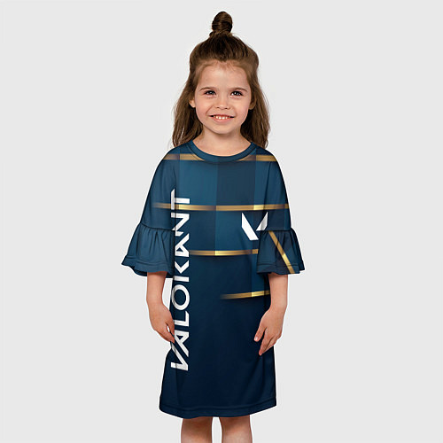 Детское платье Valorant / 3D-принт – фото 3