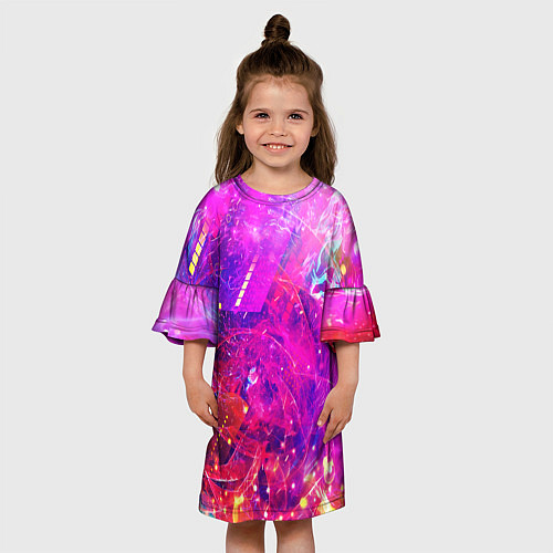 Детское платье ABSTRACT / 3D-принт – фото 3