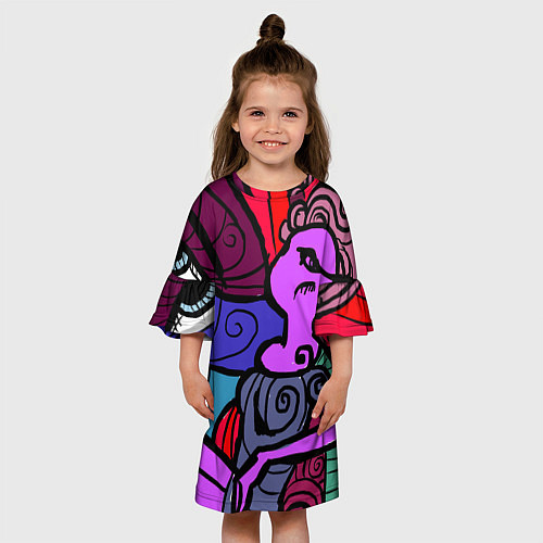 Детское платье Девушка / 3D-принт – фото 3