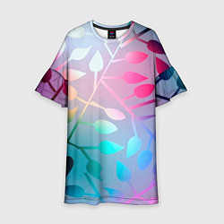 Детское платье Листья