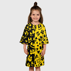 Платье клеш для девочки FORTNITE x MARSHMELLO, цвет: 3D-принт — фото 2