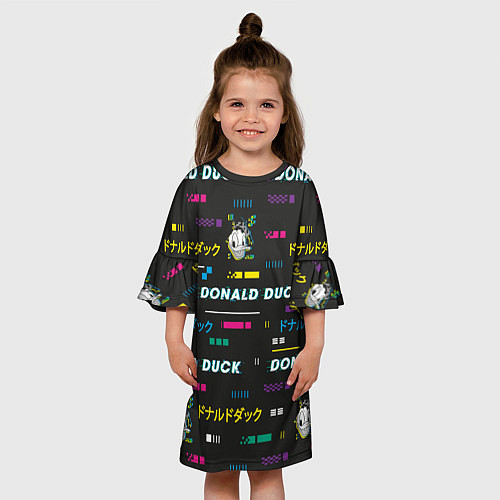 Детское платье Дональд Дак / 3D-принт – фото 3