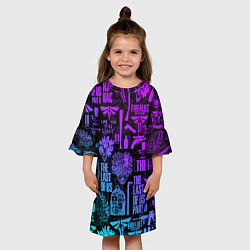 Платье клеш для девочки THE LAST OF US 2, цвет: 3D-принт — фото 2