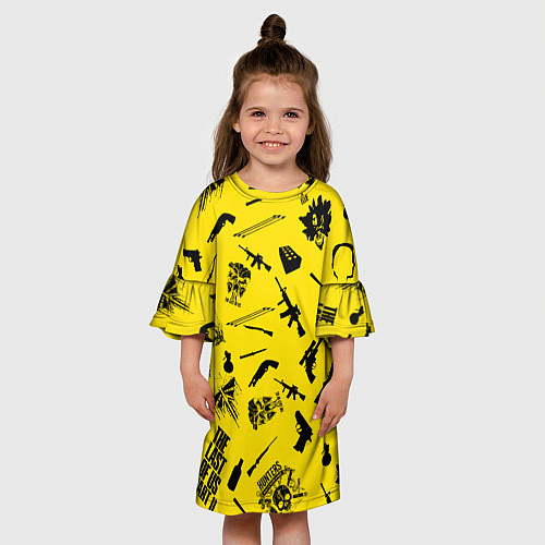 Детское платье PATTERN THE LAST OF US Z / 3D-принт – фото 3