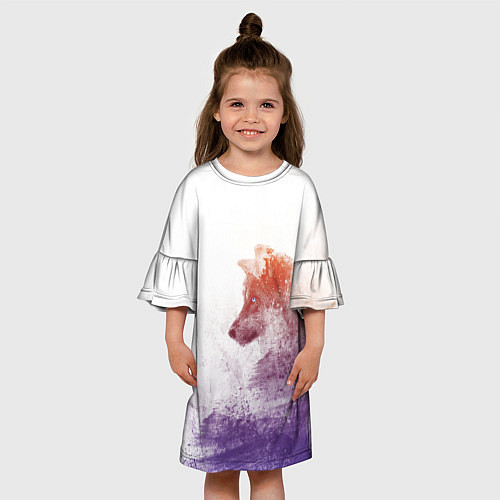 Детское платье ВОЛК D / 3D-принт – фото 3