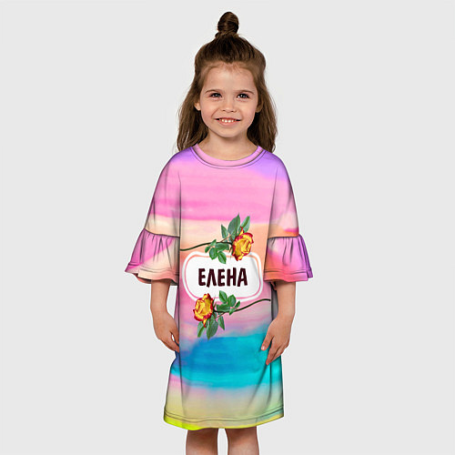 Детское платье Елена / 3D-принт – фото 3