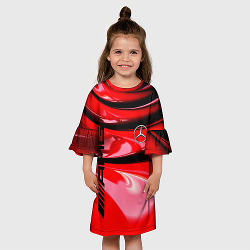 Детское платье MERCEDES / 3D-принт – фото 3