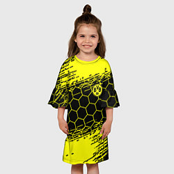 Платье клеш для девочки BORUSSIA, цвет: 3D-принт — фото 2