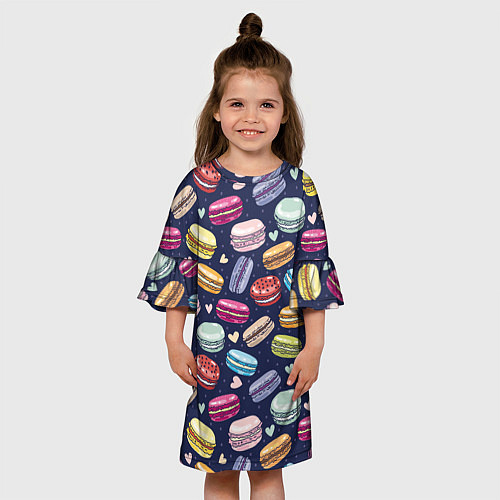Детское платье Макарун / 3D-принт – фото 3