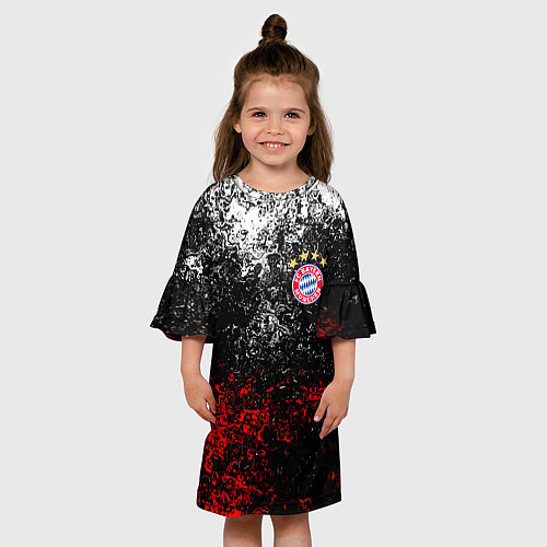 Детское платье BAYERN MUNCHEN / 3D-принт – фото 3