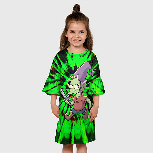 Детское платье ЭЛФО / 3D-принт – фото 3