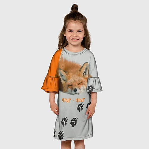 Детское платье Фыр-Фыр / 3D-принт – фото 3