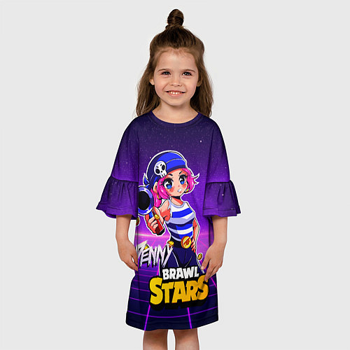 Детское платье Penny Brawl Stars / 3D-принт – фото 3
