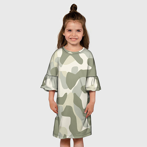 Детское платье Camouflage 1 / 3D-принт – фото 3