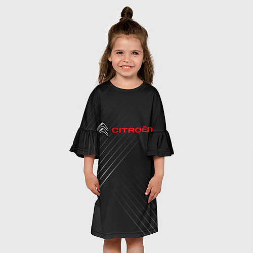 Детское платье CITROEN / 3D-принт – фото 3