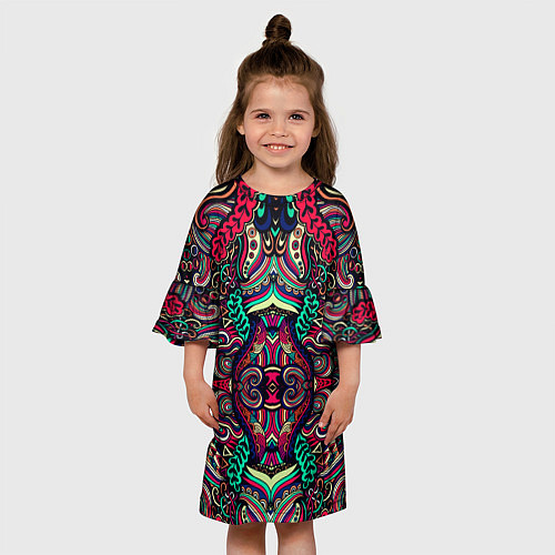 Детское платье COLORS / 3D-принт – фото 3