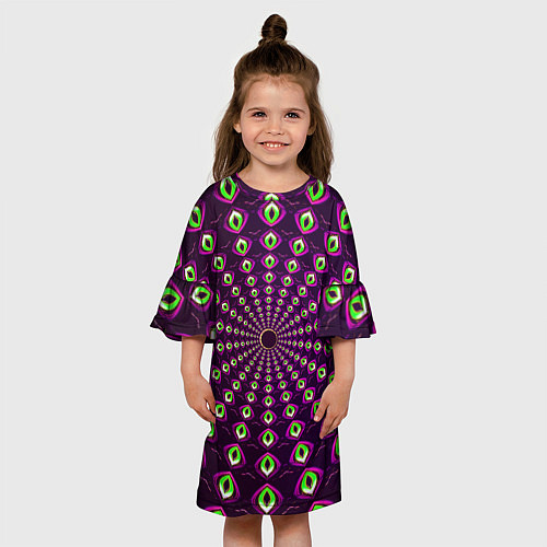 Детское платье Fractal-$$$ / 3D-принт – фото 3