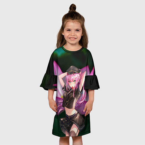 Детское платье Zero Two / 3D-принт – фото 3