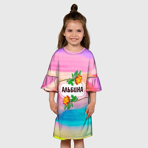 Детское платье Альбина / 3D-принт – фото 3