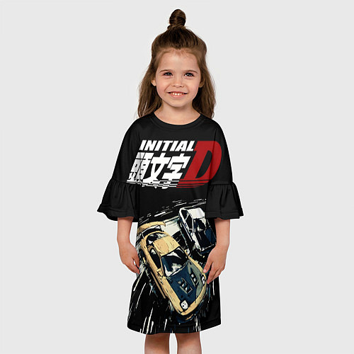 Детское платье INITAIL D DRIFT / 3D-принт – фото 3