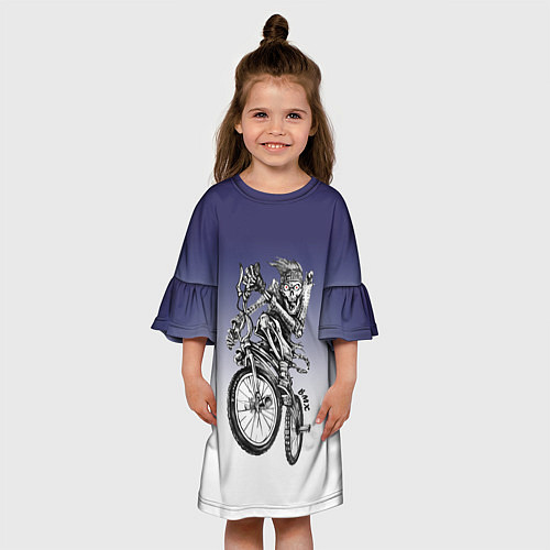 Детское платье BMX / 3D-принт – фото 3