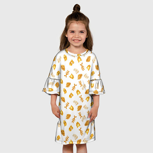 Детское платье Baked Goods Kowalski Pattern / 3D-принт – фото 3