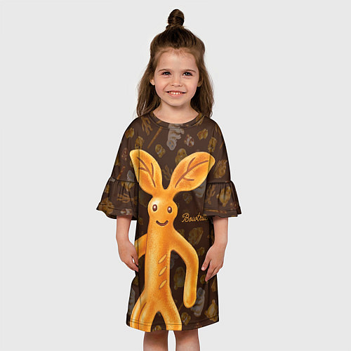 Детское платье Bowtruckle / 3D-принт – фото 3