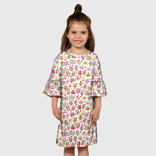 Детское платье Сладкий рай / 3D-принт – фото 3