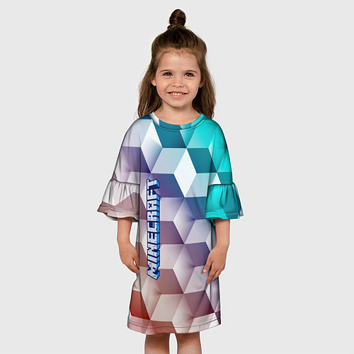 Детское платье Minecraft / 3D-принт – фото 3