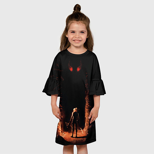 Детское платье Ведьмак / 3D-принт – фото 3