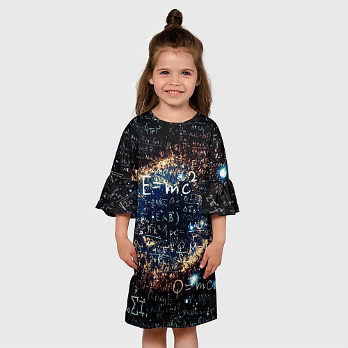 Детское платье Формула Вселенной / 3D-принт – фото 3