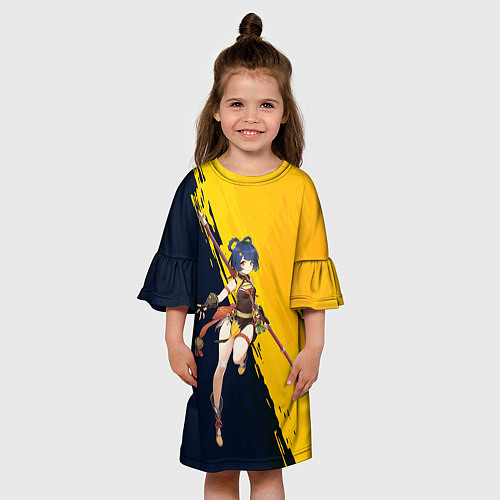 Детское платье Genshin Impact / 3D-принт – фото 3