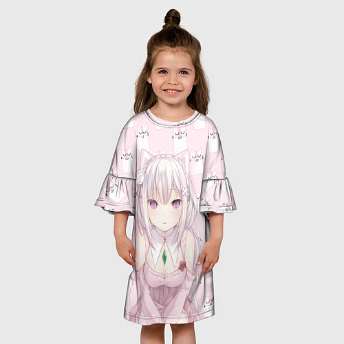 Детское платье Эмилия / 3D-принт – фото 3