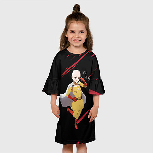 Детское платье One Punch Girl / 3D-принт – фото 3