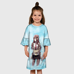 Платье клеш для девочки Врата Штейна, цвет: 3D-принт — фото 2
