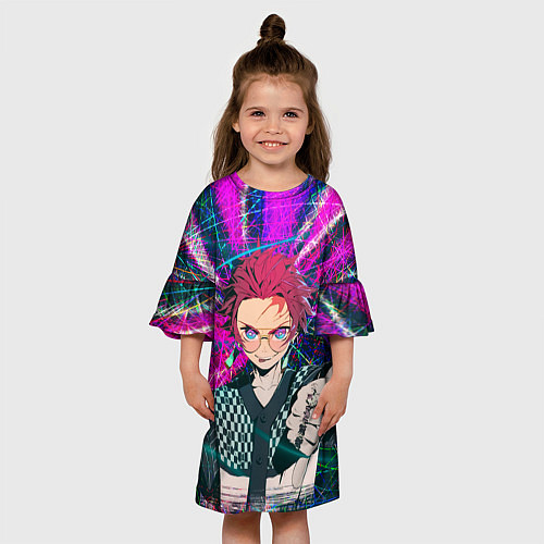 Детское платье Танджиро Камадо / 3D-принт – фото 3