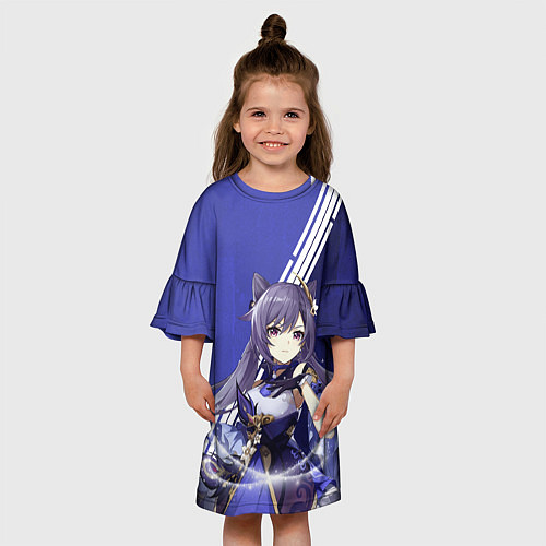 Детское платье Genshin Impact / 3D-принт – фото 3