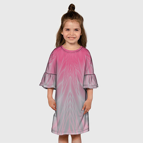 Детское платье Абстракция / 3D-принт – фото 3