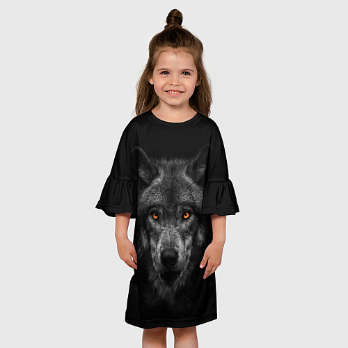 Детское платье Evil Wolf / 3D-принт – фото 3