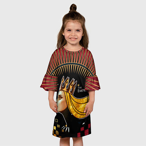 Детское платье AK47 The Empress Императрица / 3D-принт – фото 3