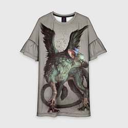 Платье клеш для девочки Последний хранитель, цвет: 3D-принт