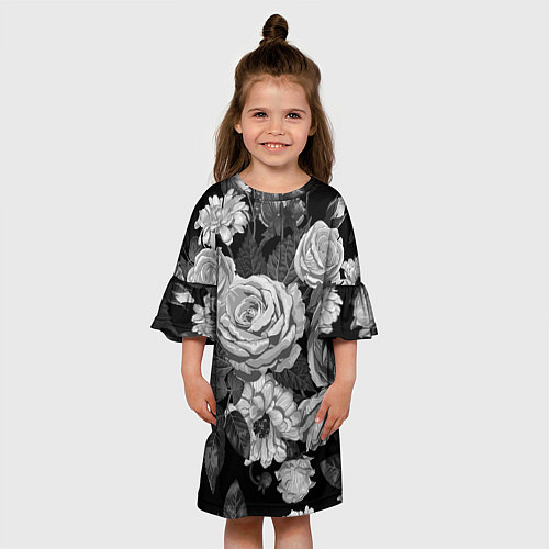 Детское платье Розы / 3D-принт – фото 3