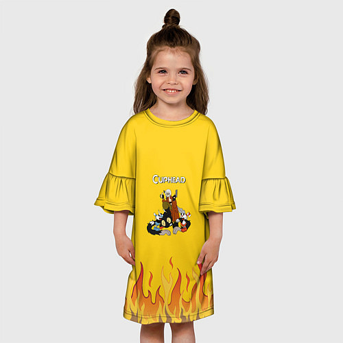 Детское платье CUPHEAD ДАНТЕ / 3D-принт – фото 3