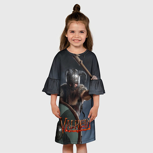 Детское платье Viking Valheim / 3D-принт – фото 3